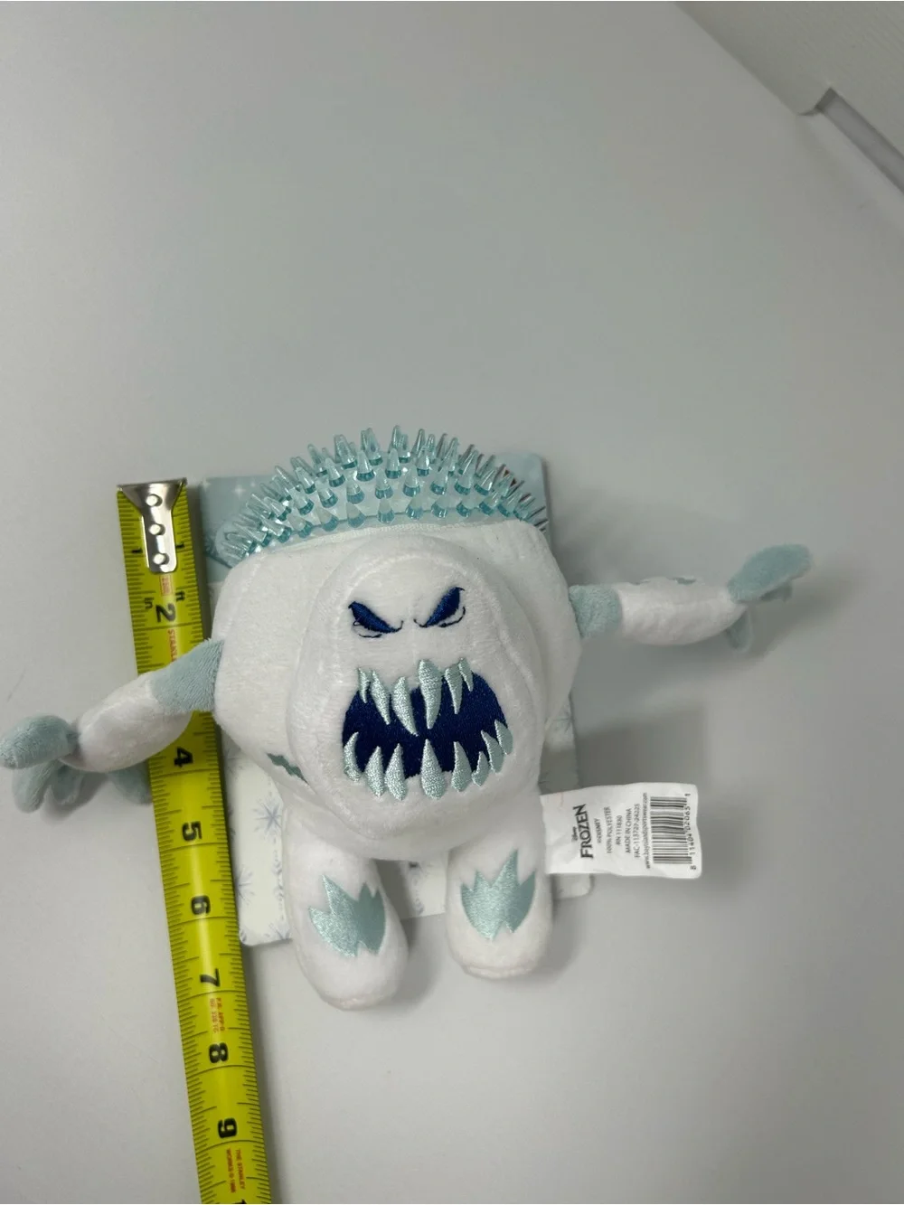 Disney Frozen Marshmallow The Snow Ice Monster w/Squeaker 9” Plush Dog Toy NEW